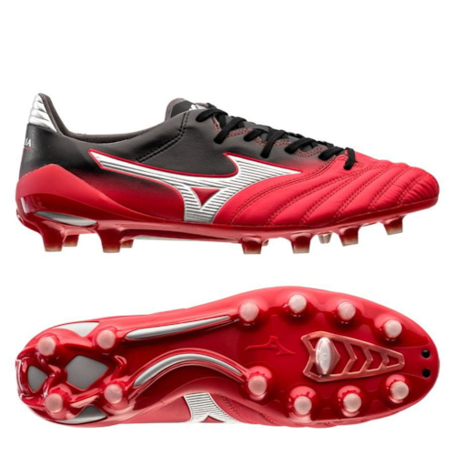 Mizuno Morelia Neo II MD FG Samurai - Red/Silver/Black